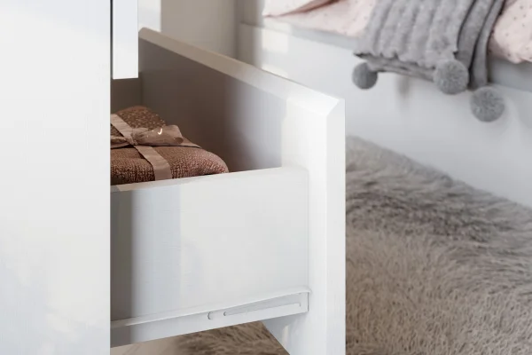 Тумба прикроватная Токио белый текстурный Тумба прикроватная Токио белый текстурный