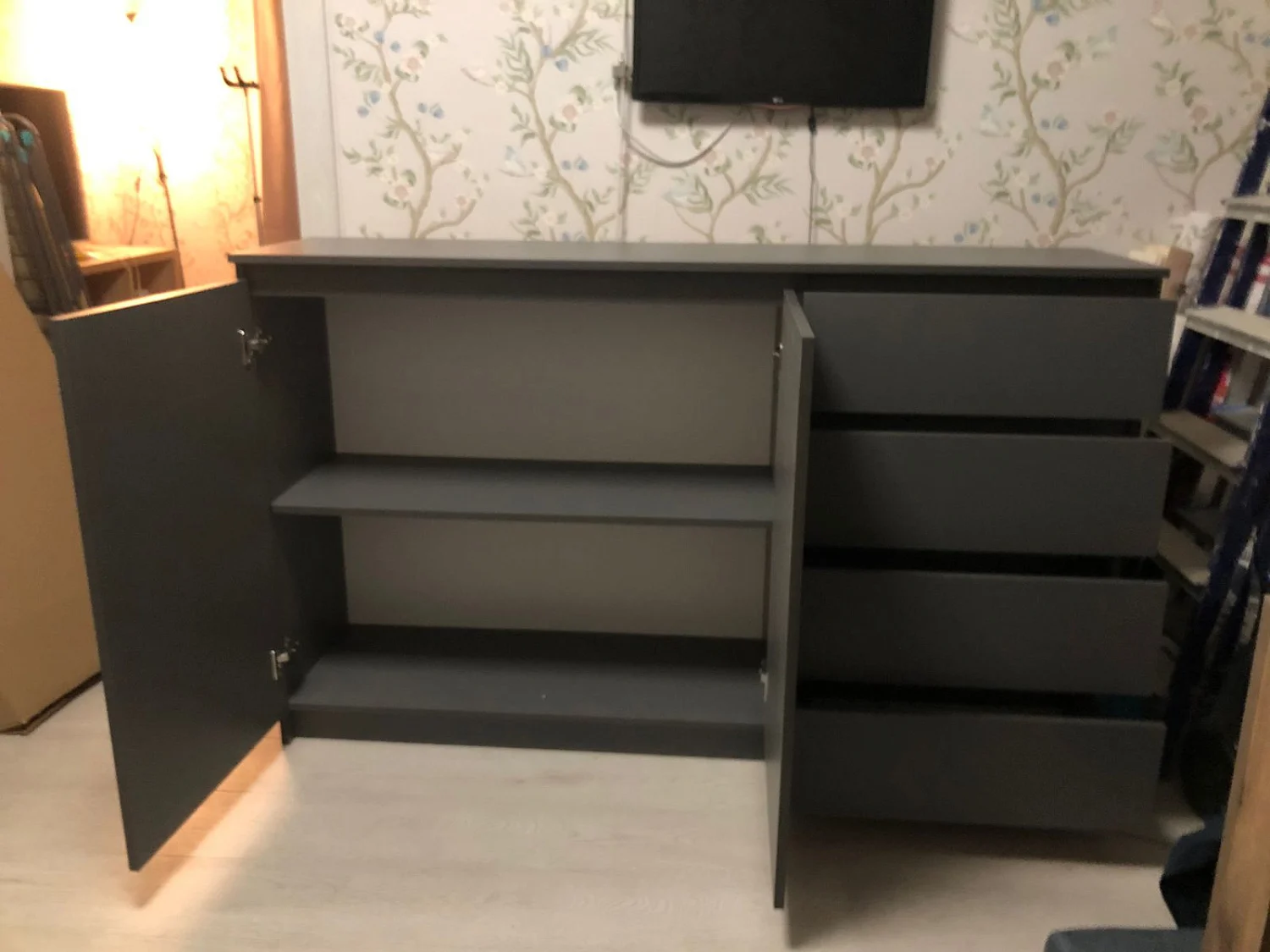 Комод Мори МК 1600.1 графит