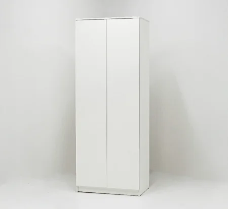 Шкаф 2-х дверный Охта Лайт 800 белый