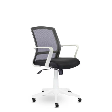 Кресло СН-503 Дэли белый пластик/черный Кресло СН-503 Дэли белый пластик/черный