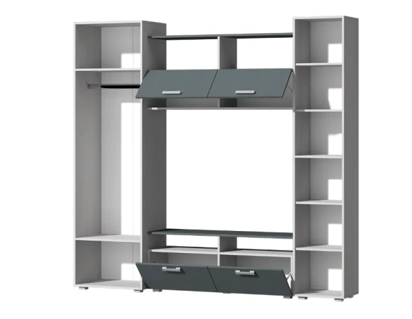 Гостиная Эмми анкор светлый/графит