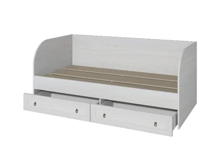 Кровать Алисия с ящиками 0,9 анкор светлый