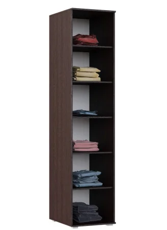 Пенал Ким венге/белый глянец