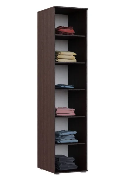 Пенал Ким венге/белый глянец