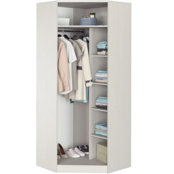 Угловой шкаф Азалия-23 бодега белый