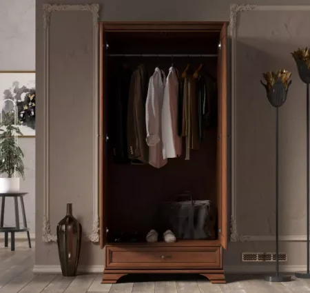 Шкаф Кентаки SZF2D1S каштан