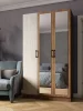 Шкаф Вегас 1200 дуб крафт табачный/дуб крафт белый