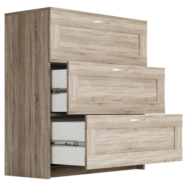 Комод Сириус 3 ящика дуб сонома Комод Сириус 3 ящика дуб сонома