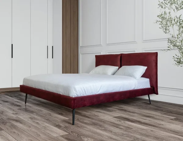 Кровать Сильвия 1,6 бордо Кровать Сильвия 1,6 бордо