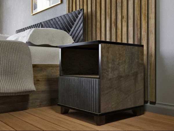 Спальный гарнитур Копенгаген дуб самдал/серый графит Спальный гарнитур Копенгаген дуб самдал/серый графит