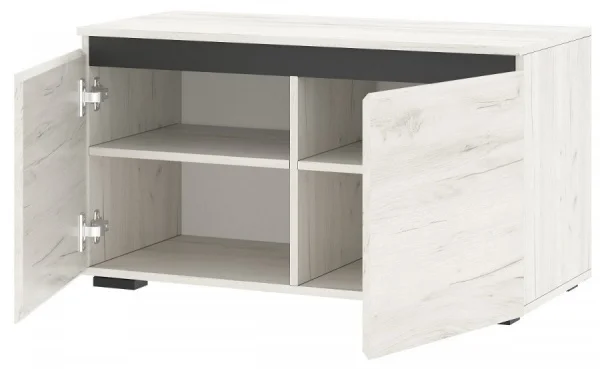 Тумба Гретта 900 дуб крафт белый/антрацит Тумба Гретта 900 дуб крафт белый/антрацит