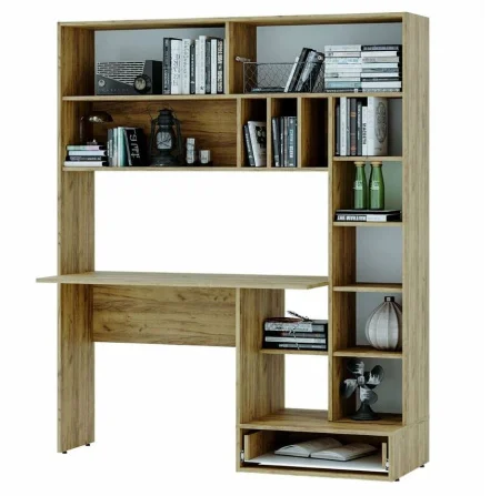 Стол письменный Техно крафт/бетон