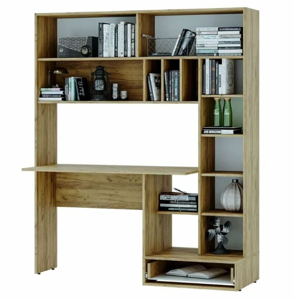 Стол письменный Техно крафт/бетон