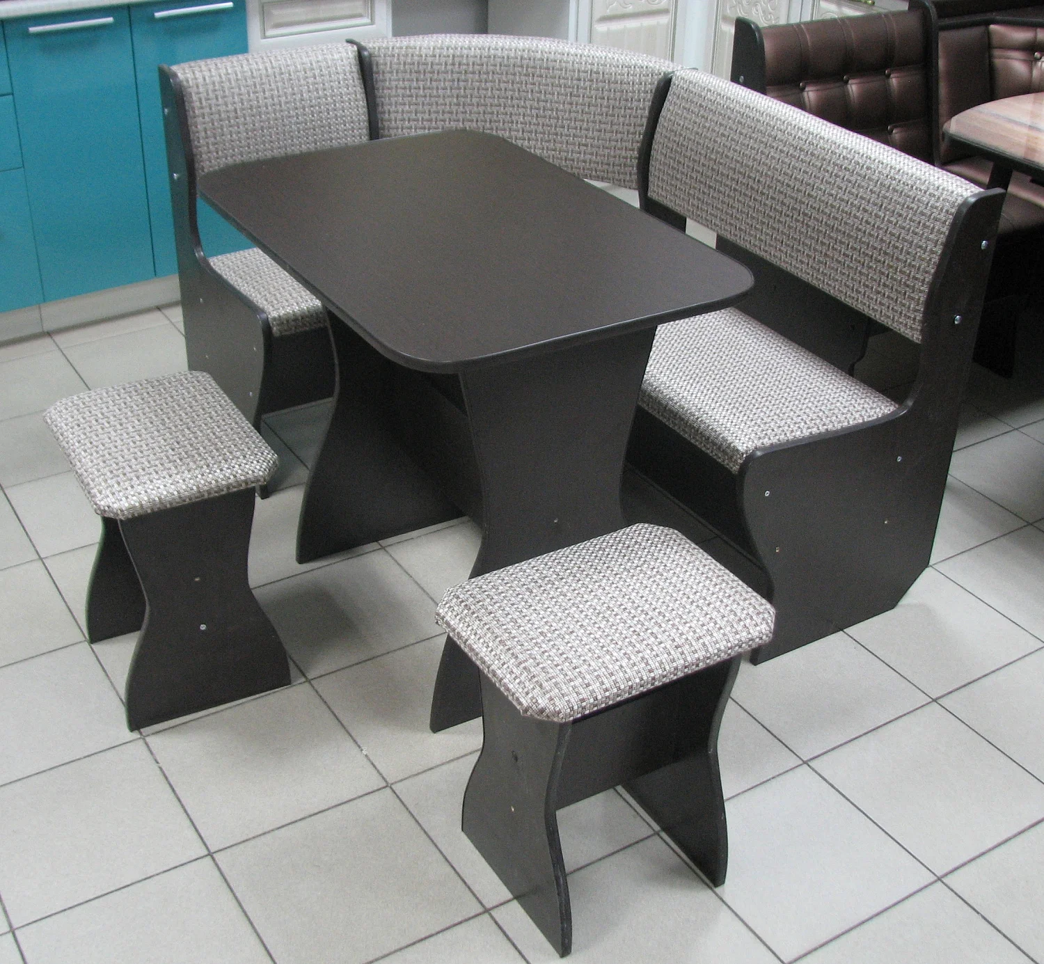 Комплект Аленка 5 венге/рогожка темная