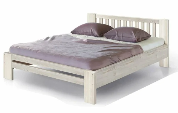 Кровать Массив выбеленная береза Кровать Массив выбеленная береза