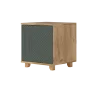 Тумба прикроватная Ньерд 1 створка дуб вотан/можжевельник