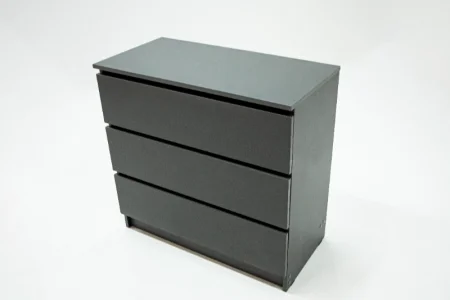 Комод Охта Лайт 800.3 графит