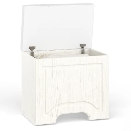 Пуф Ливерпуль 14.02 ясень ваниль/белый