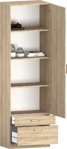 Шкаф 14.11 дуб сонома (серия сонома)