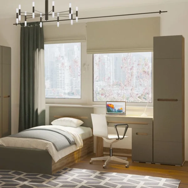 Пенал Наоми ПН-14 дуб каньон/графит