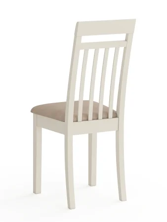 Стул Гольф-11 слоновая кость, ткань велюр бежевый 05