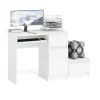 Комплект Мори Стол компьютерный МС-1 правый + Тумба ТПМ 400.1 белый