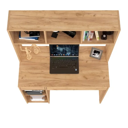 Стол компьютерный Комфорт 12.77 дуб крафт золотой