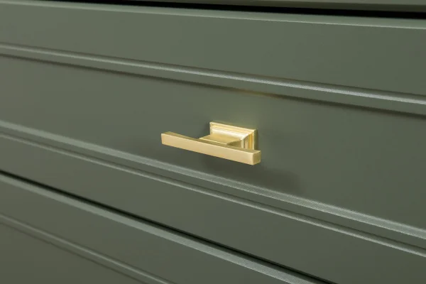 Комод Марион 16.249 дымчатый зеленый/олива шагрень