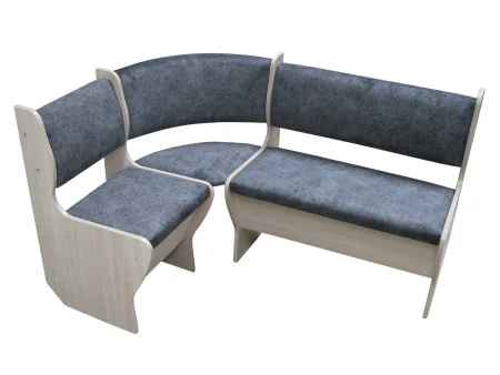 Комплект Аленка 5 ясень шимо светлый/велюр серый