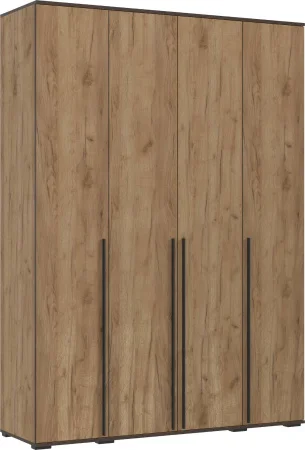 Шкаф 4-х створчатый Норд 1600 дуб крафт