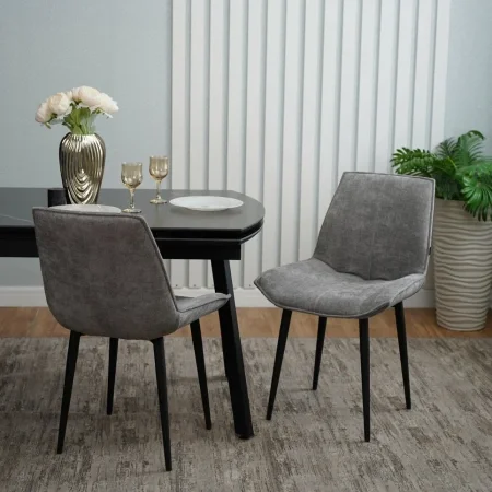 Стул Галактика серый (2 шт)