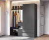 Модульная прихожая Денвер графит серый