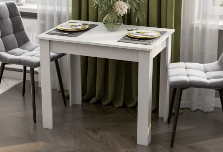 Стол обеденный СО-1 90x60 белый