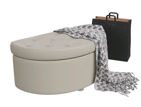 Банкетка 6-5115 Луна бежевая Банкетка 6-5115 Луна бежевая