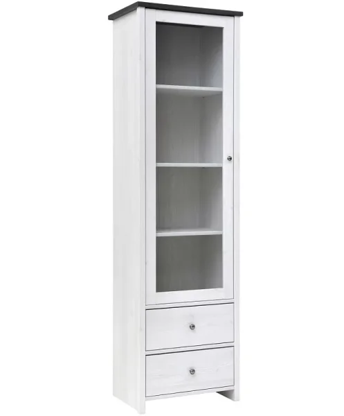 Витрина Порто REG1W2S джанни/сосна ларико Витрина Порто REG1W2S джанни/сосна ларико