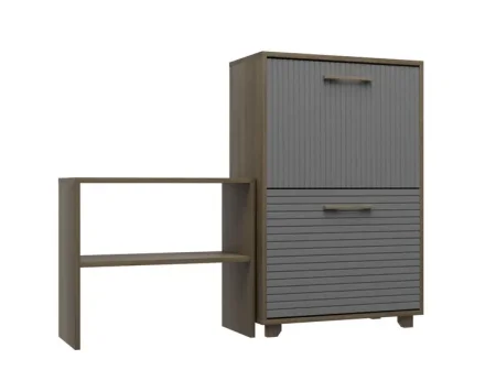 Прихожая Копенгаген дуб самдал/серый графит