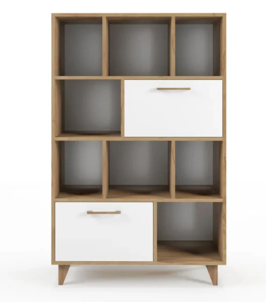 Комод Эго К-1 (НГ) дуб крафт золотой/белый глянец Комод Эго К-1 (НГ) дуб крафт золотой/белый глянец