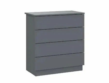 Комод КМ-4 графит серый
