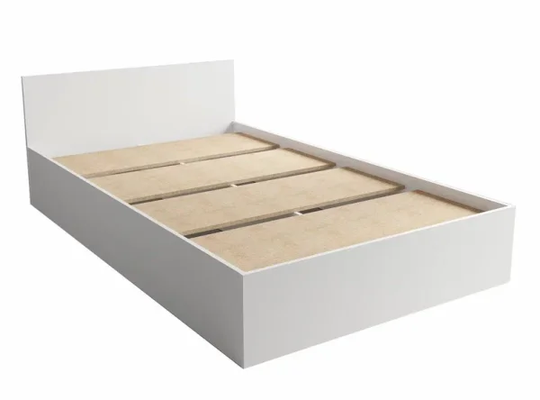 Кровать полутороспальная Мори КРМ 1200.1 белый Кровать полутороспальная Мори КРМ 1200.1 белый