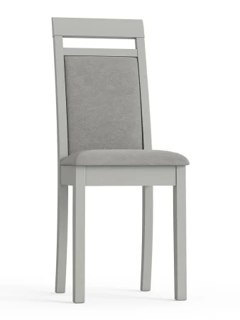 Стул Гольф-12 серый, ткань велюр серый 63