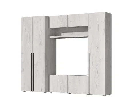 Гостиная Норден крафт белый