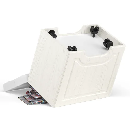 Пуф Ливерпуль 14.02 ясень ваниль/белый