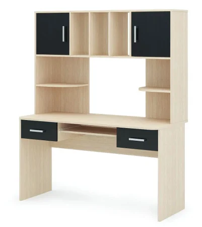 Стол компьютерный №8 венге/дуб белфорт