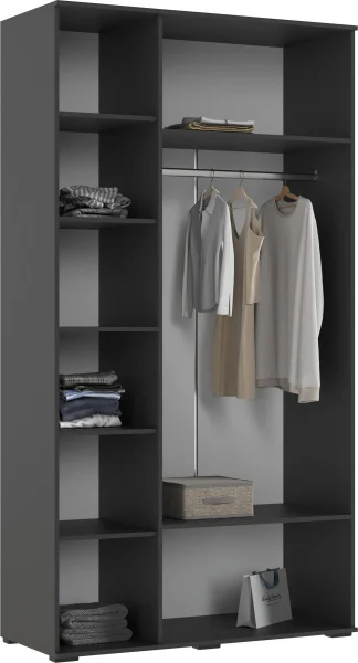 Шкаф 3-х створчатый Норд 1200 графит