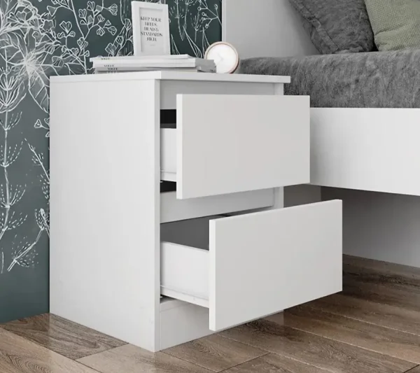 Тумба два ящика Мори ТПМ 400.2 белый Тумба два ящика Мори ТПМ 400.2 белый