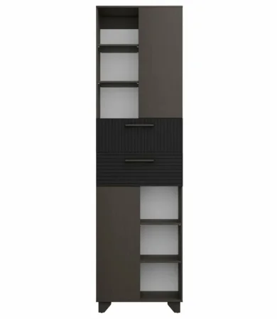 Пенал Копенгаген венге/черный матовый