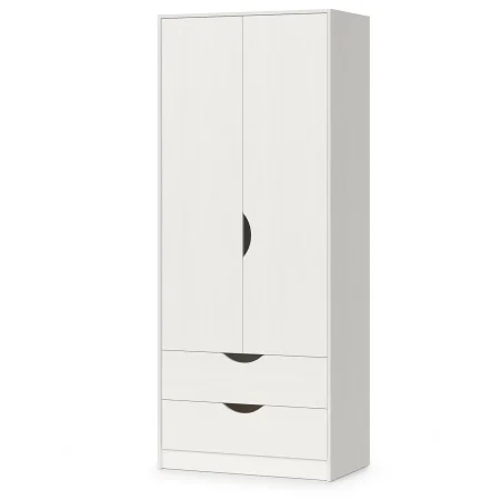 Шкаф для одежды Уна 13.327 белый (поры дерева)