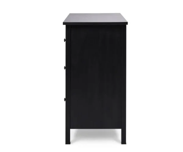 Комод 3 ящика Кымор черный Комод 3 ящика Кымор черный