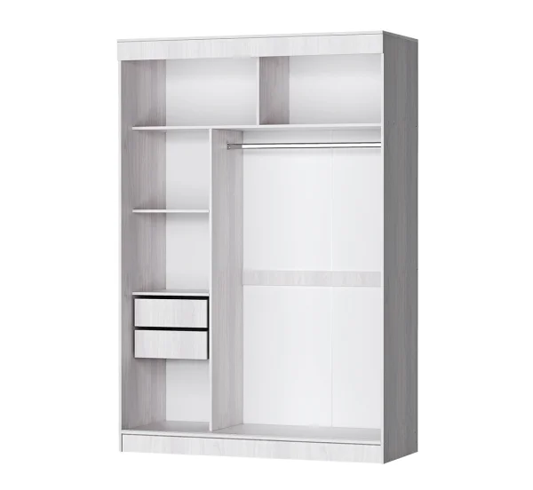 Шкаф-купе Лига-2 1,5 анкор светлый