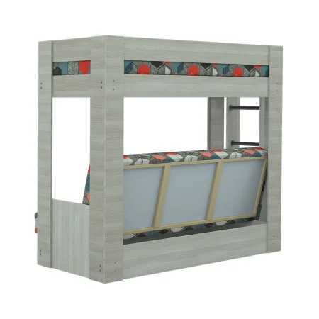 Диван-кровать двухъярусная ясень шимо светлый Диван-кровать двухъярусная ясень шимо светлый